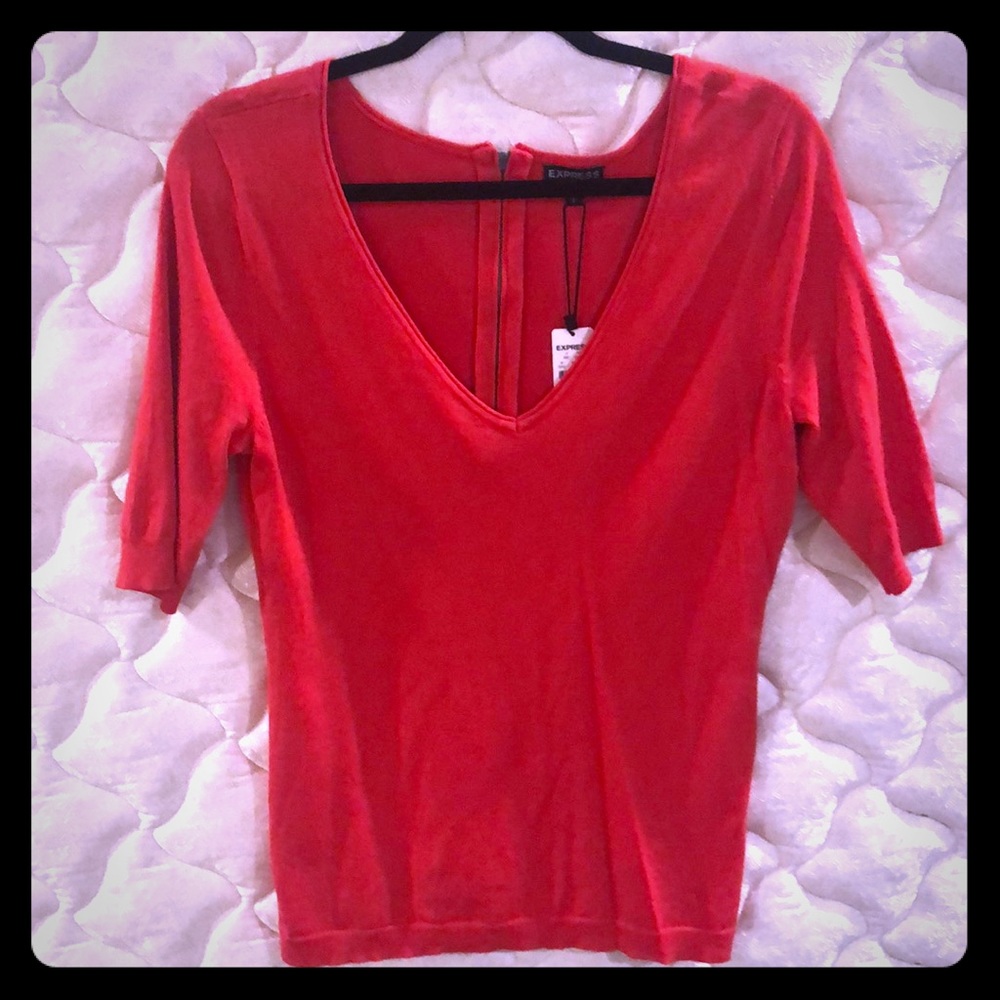 New w/ Tags Red Express Red Top/sweater